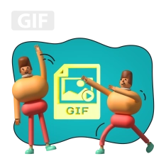 Gif-анимация - КИБЕРшкола программирования для детей, компьютерные курсы для школьников, начинающих и подростков - KIBERone г. Тула