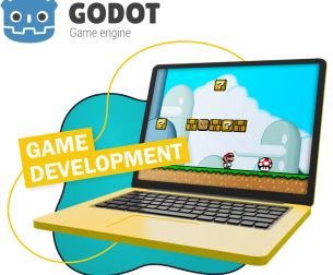 Godot.  Основа создания легендарных игр - КИБЕРшкола программирования для детей, компьютерные курсы для школьников, начинающих и подростков - KIBERone г. Тула